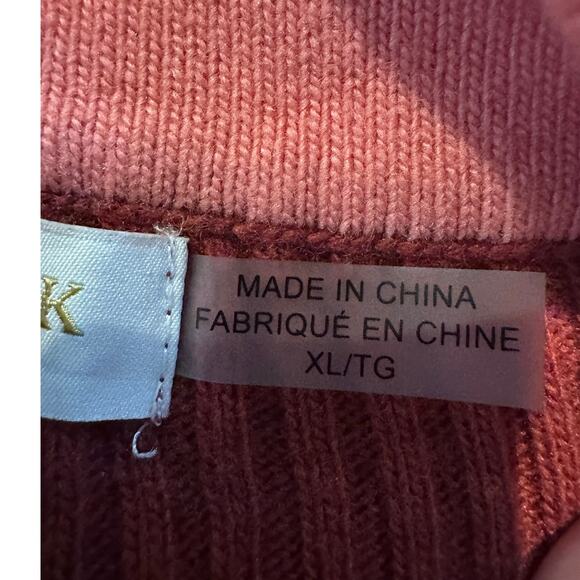 Ramy Brook Nina Oversized Cardigan Sweater - Red Size XL - NWOT Designer Knits - Picture 6 of 9